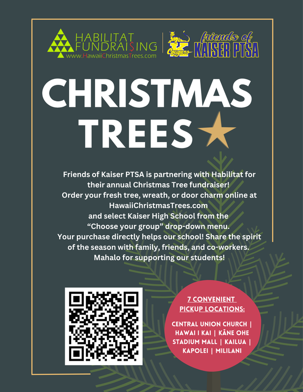 PTSA Xmas tree flyer