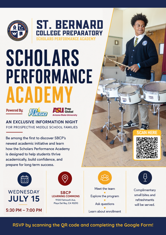 You're Invited: Scholars Performance Academy Information Night on July 15th!