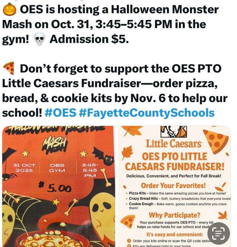 Supporting OES PTO!! Thumbnail Image