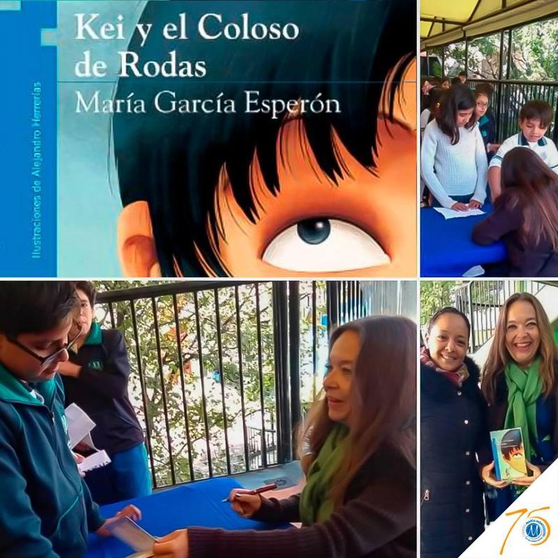 Visita de la escritora María García Esperón Featured Photo
