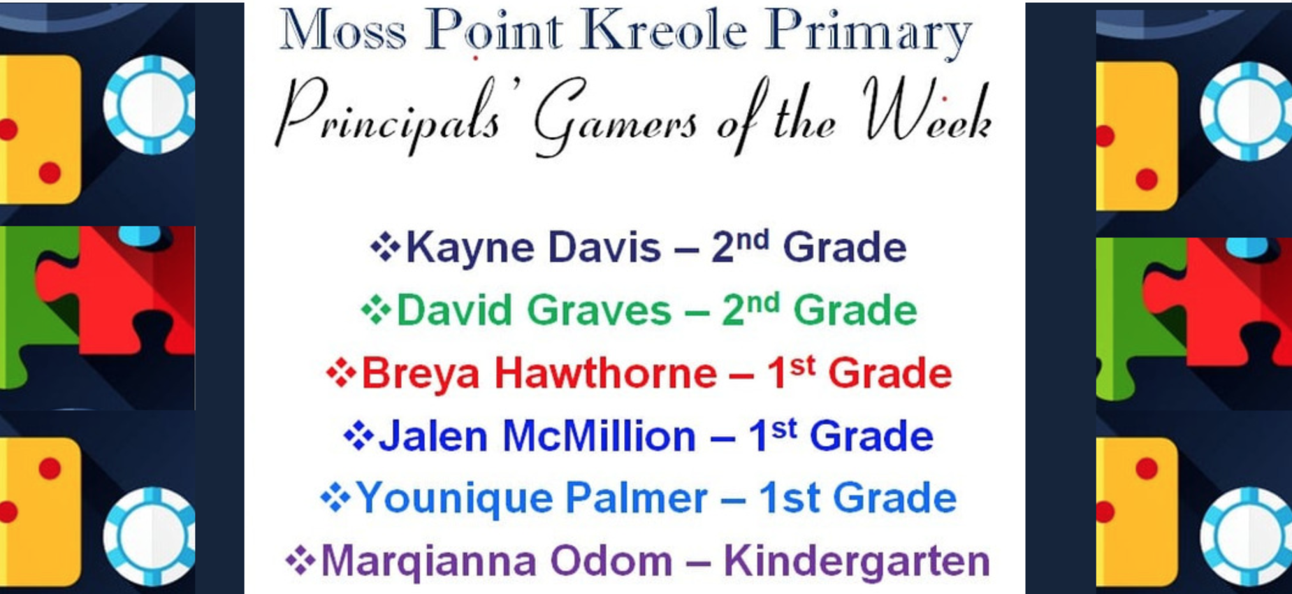 Gamers of the week