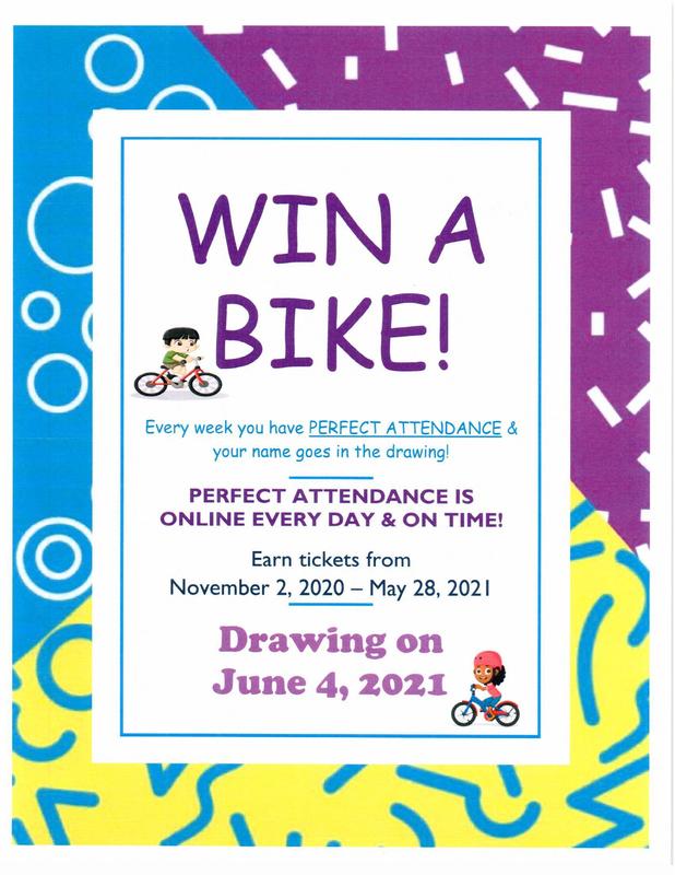 Win A Bike! Attendance Incentive Featured Photo