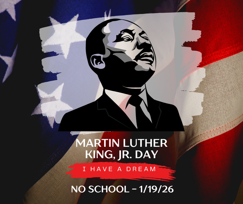 MLK Day - No School 1/19