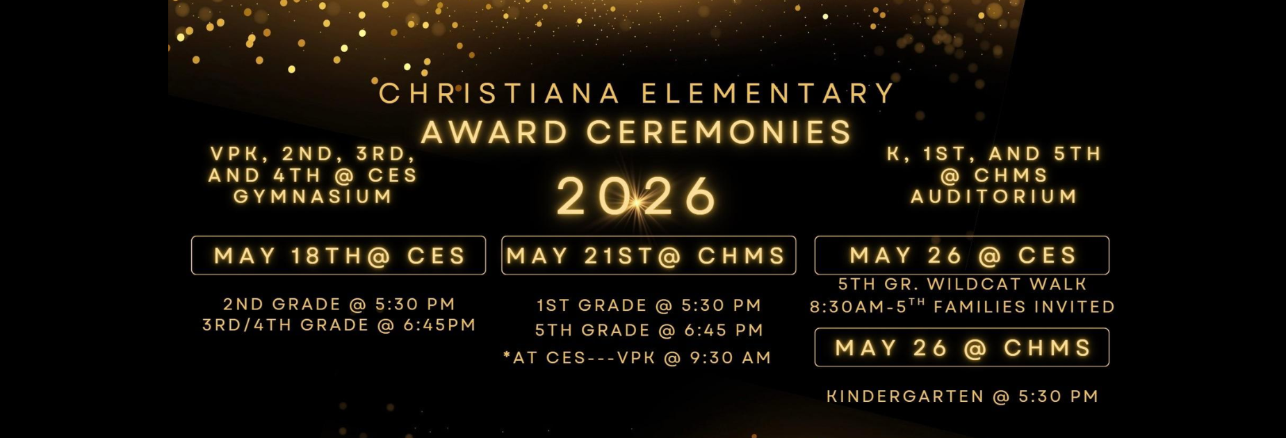 award ceremonies