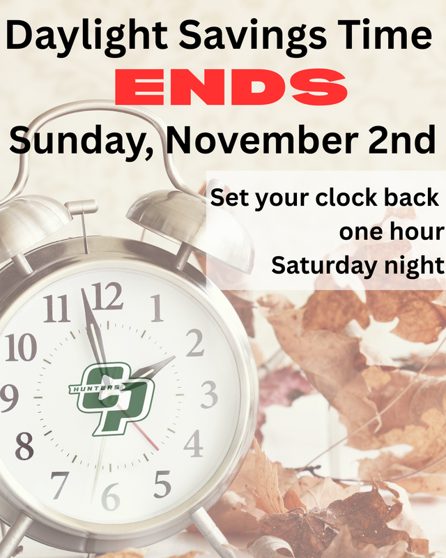Daylight Savings Time ends for 2025