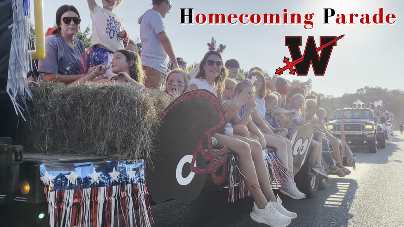 West Lauderdale High School Homecoming Parade Float