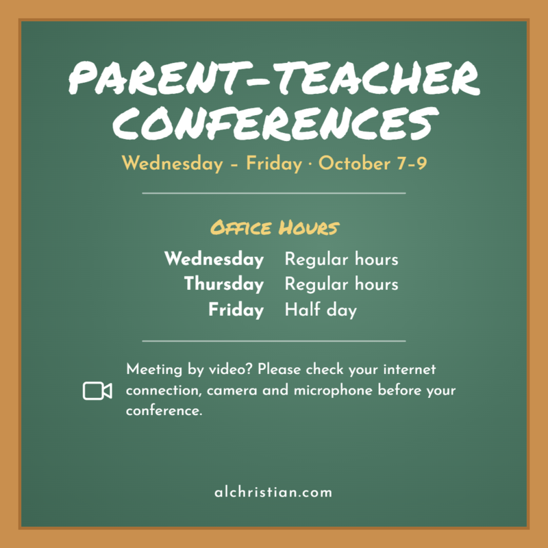Parent Teacher conferences