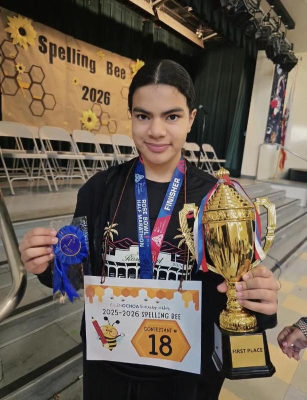Spelling Bee Winner Zoe Rodriguez