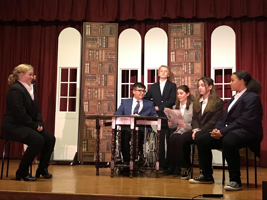 Cabinet with Daddy Warbucks