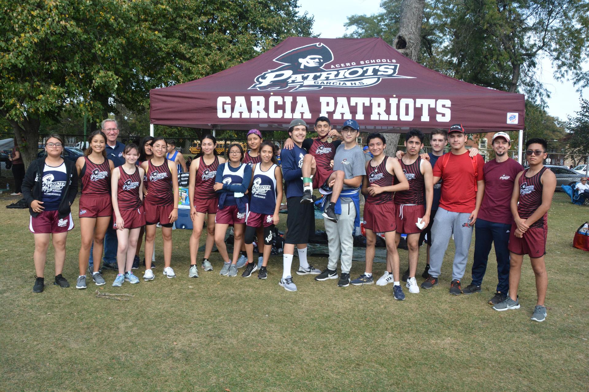 Garcia Cross Country Team members