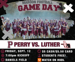Perry vs Luther football