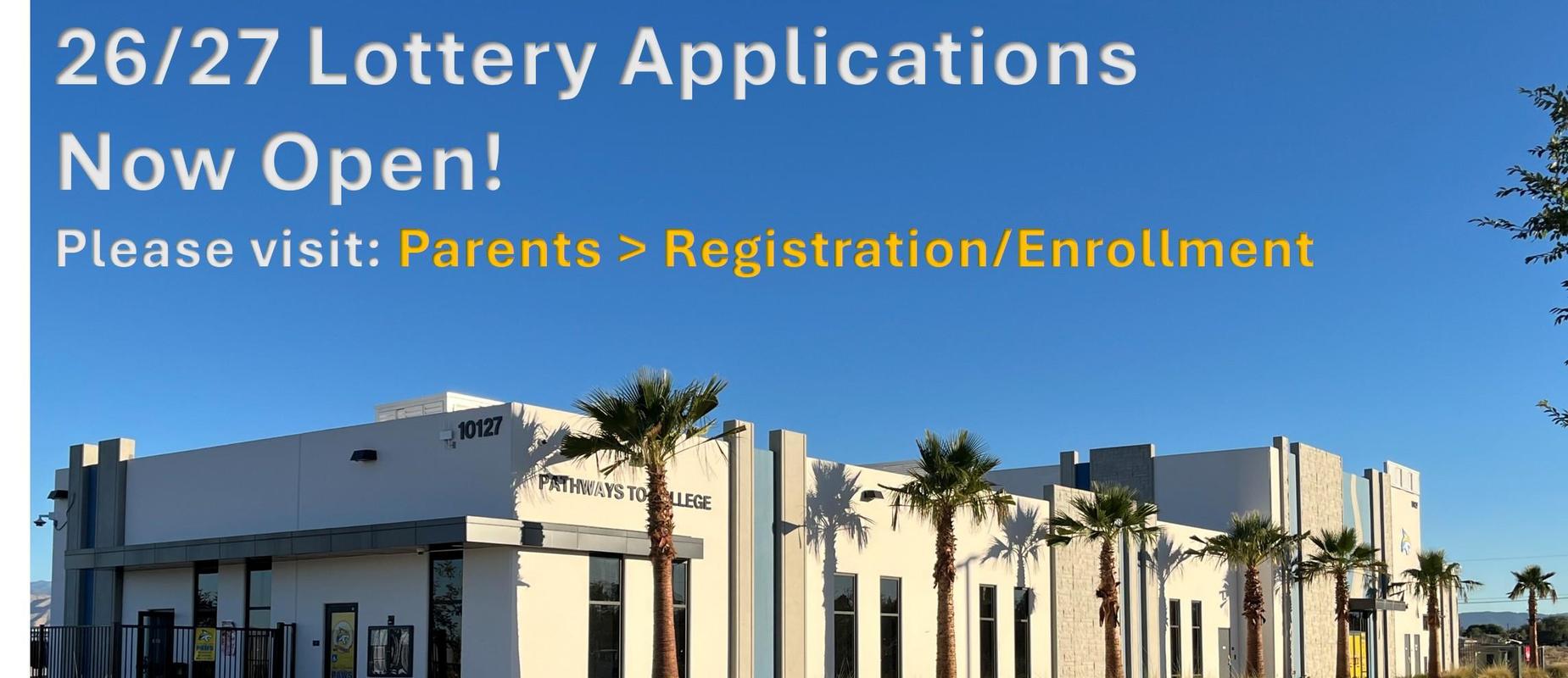 26/27 Lottery Application