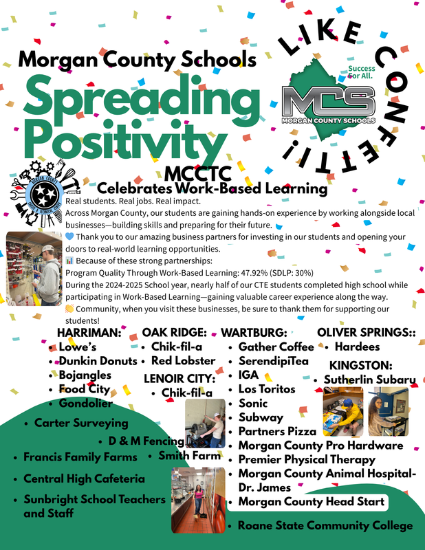 MCCTC Positivity Spotlight