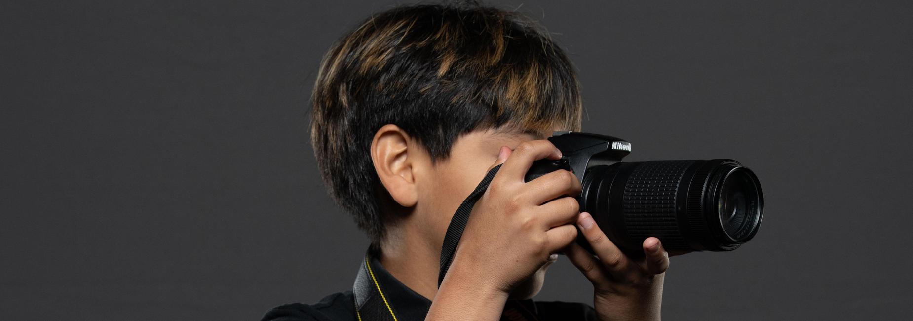Student Taking Photos