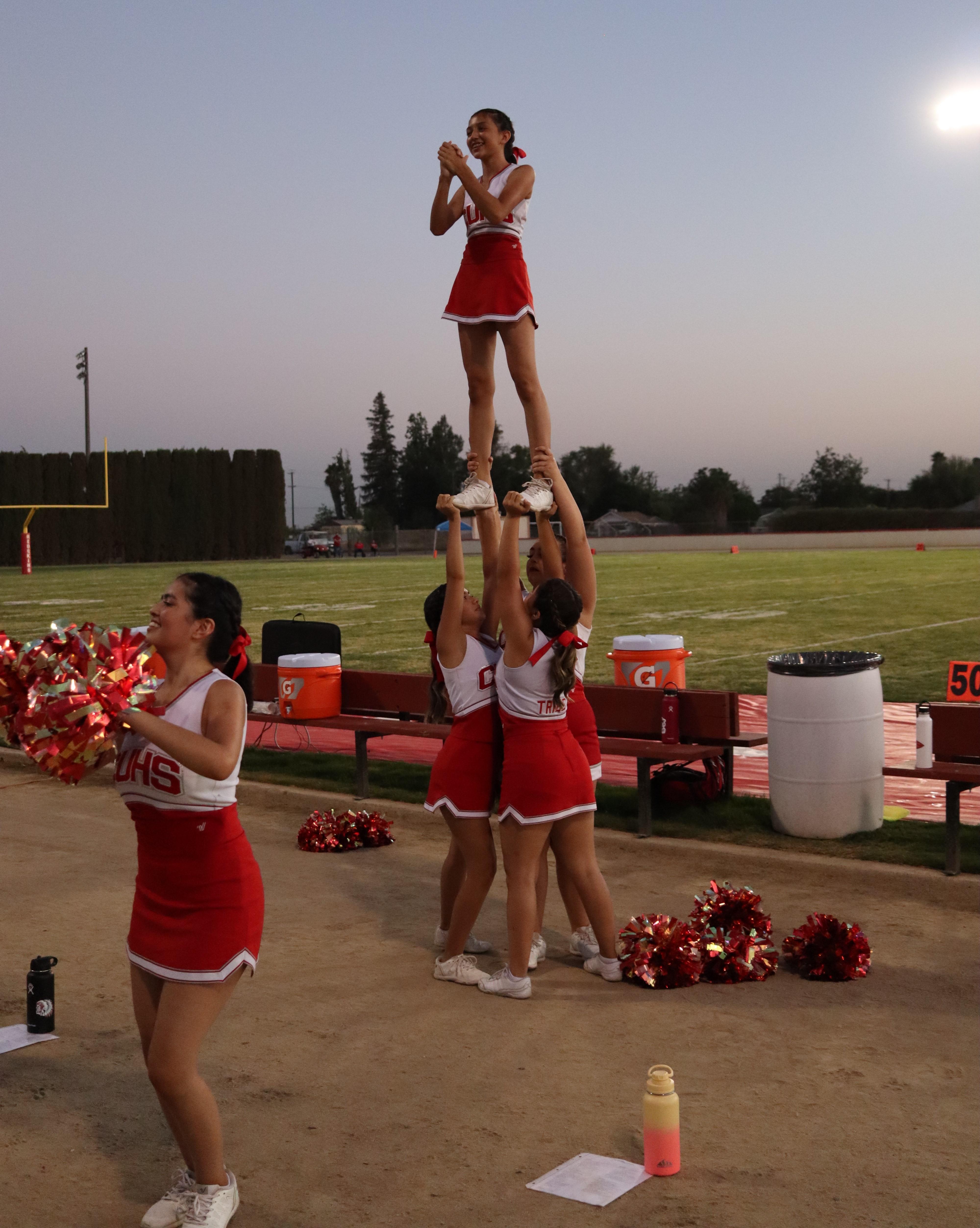 Varsity Cheer vs. Fresno, August 26, 2022 CUHS Videos & Photos