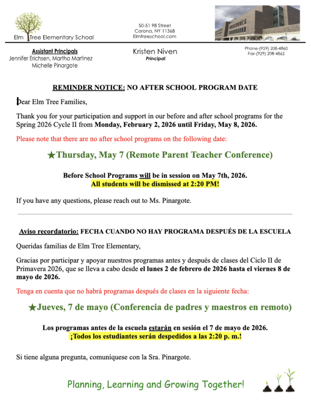 English Flyer