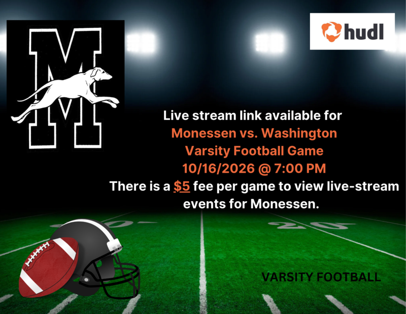 Varsity Football vs. Washington 10/16/26 @ 7:00 PM (Senior Night-Begins 6:30 PM) Featured Photo