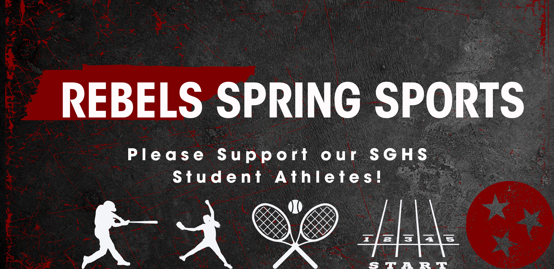 Rebel Spring Sports: Please support our SGHS student athletes!