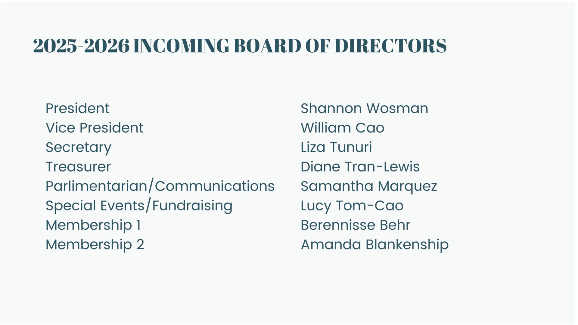 PTO Board