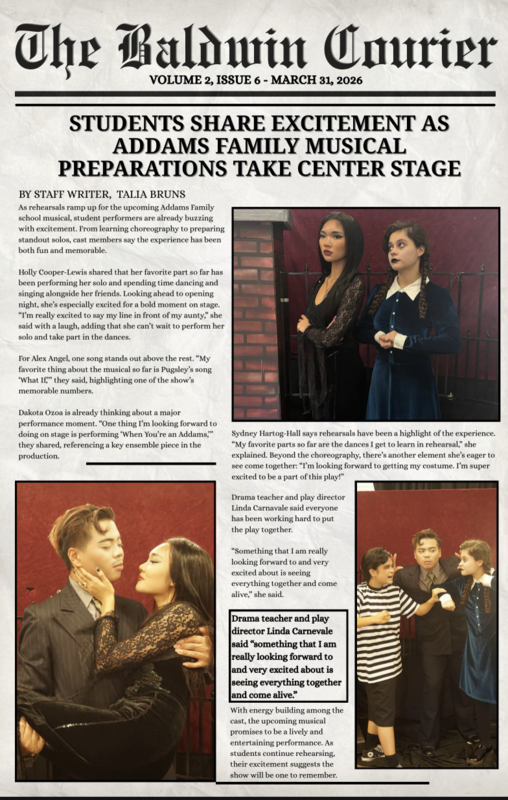 March Baldwin Courier