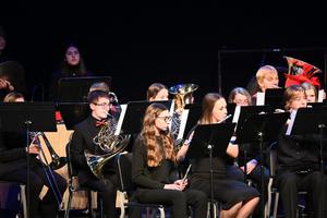Coal City High School Bands celebrate the season with music