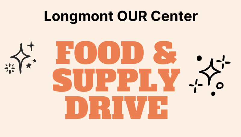 food drive with squiggly lines