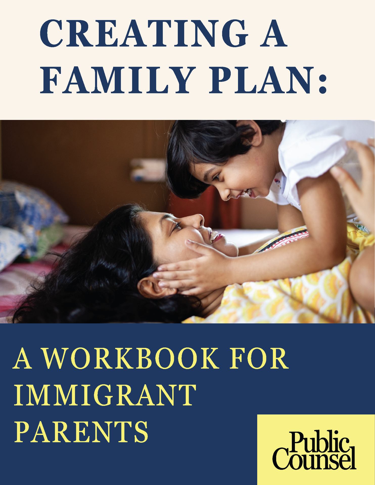 Public Counsel Family Plan Workbook