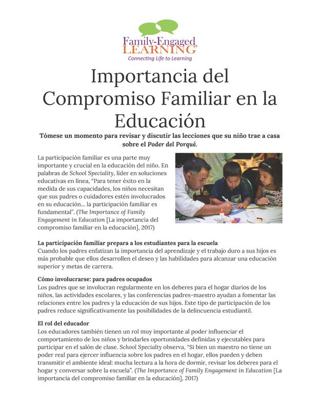 Family Engaged Newsletter Featured Photo