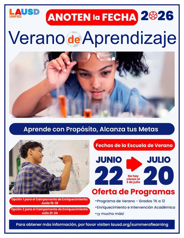 Summer of Learning 2026 - Spanish