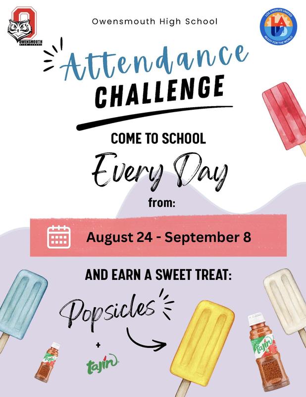 Attendance Challenge August Flier