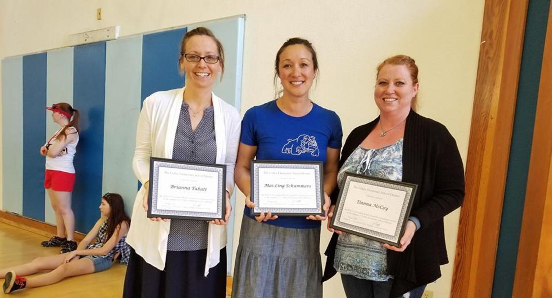 Teachers getting awards