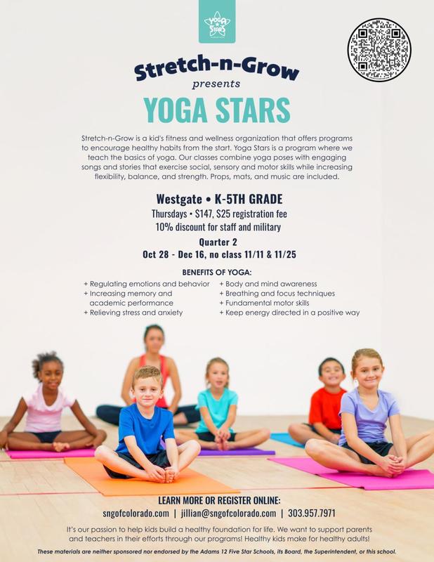 Yoga Stars Flyer