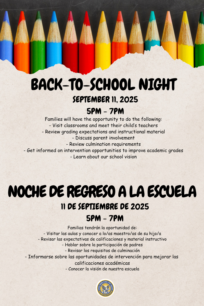 Back to School Night