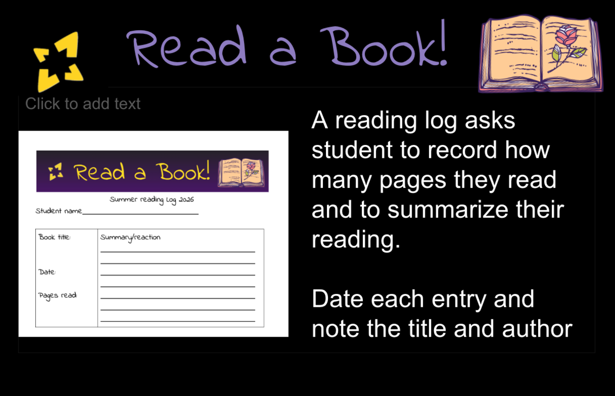 Use the reading log