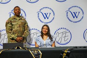 Frenship ISD Honors Students Committing to Military Service