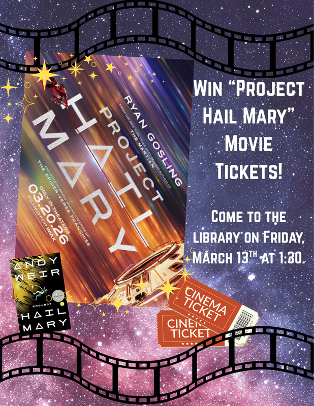 Project Hail Mary flyer