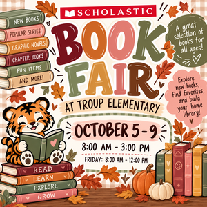 TES book fair October 5-9