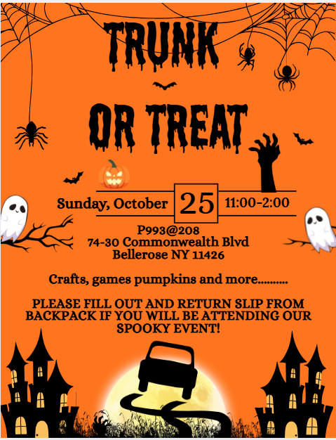Trunk or treat