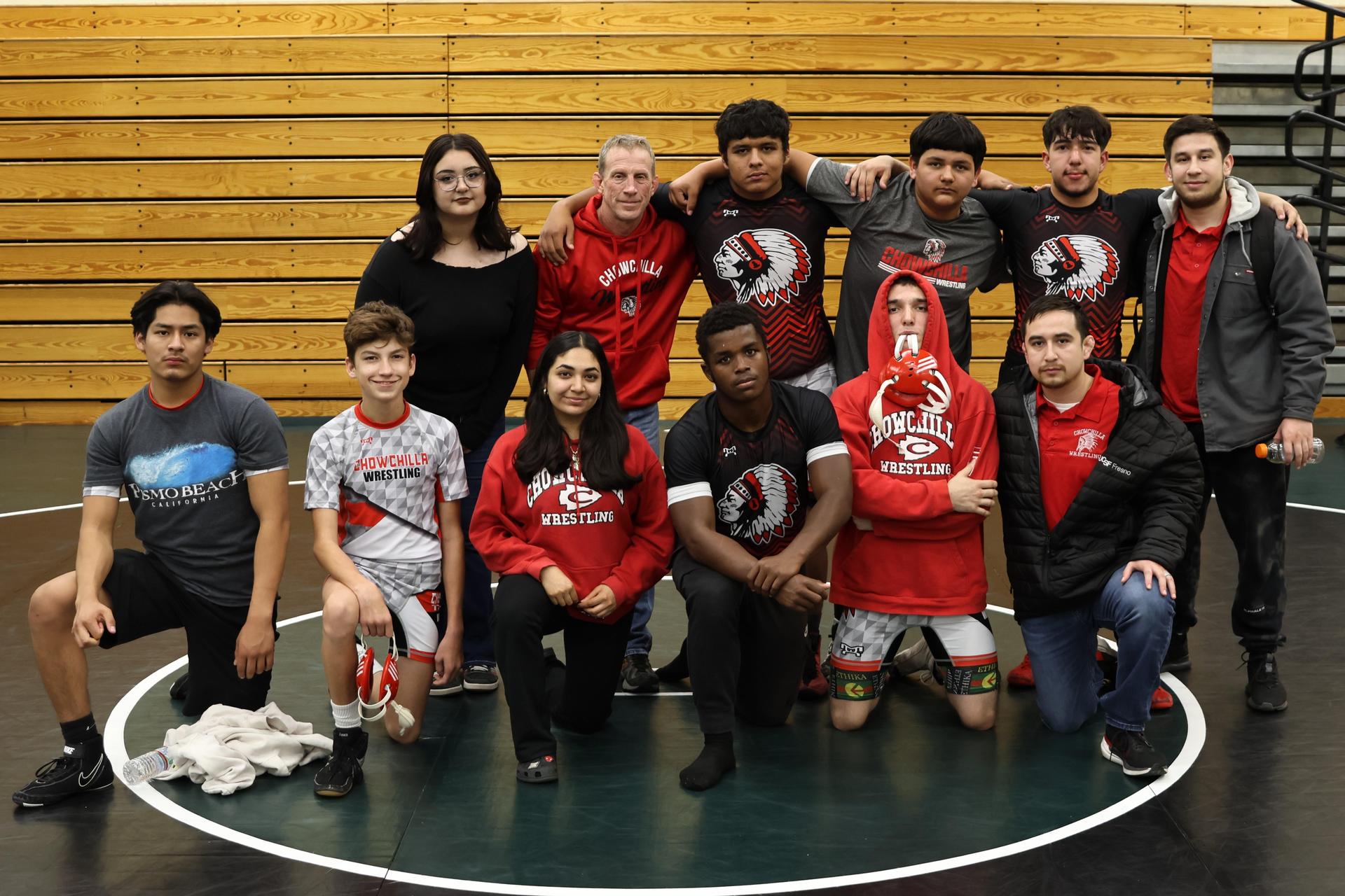 boys wrestling at liberty duals