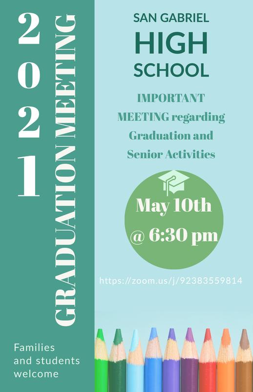 Senior Graduation Information Meeting Featured Photo