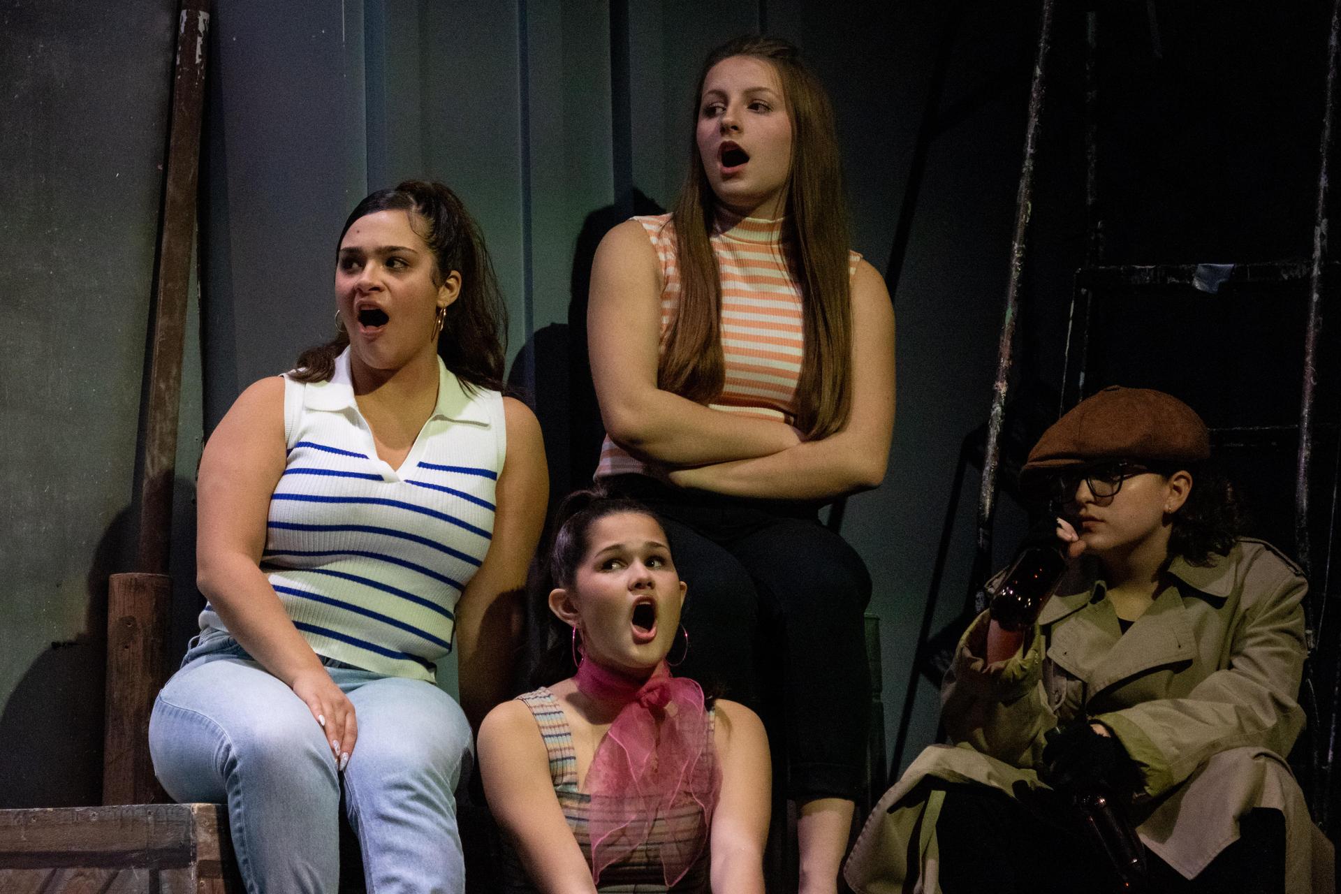 A scene from Little Shop of Horrors