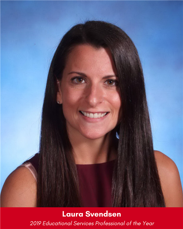 Educational Services Professionals of the Year BHS Educators of the