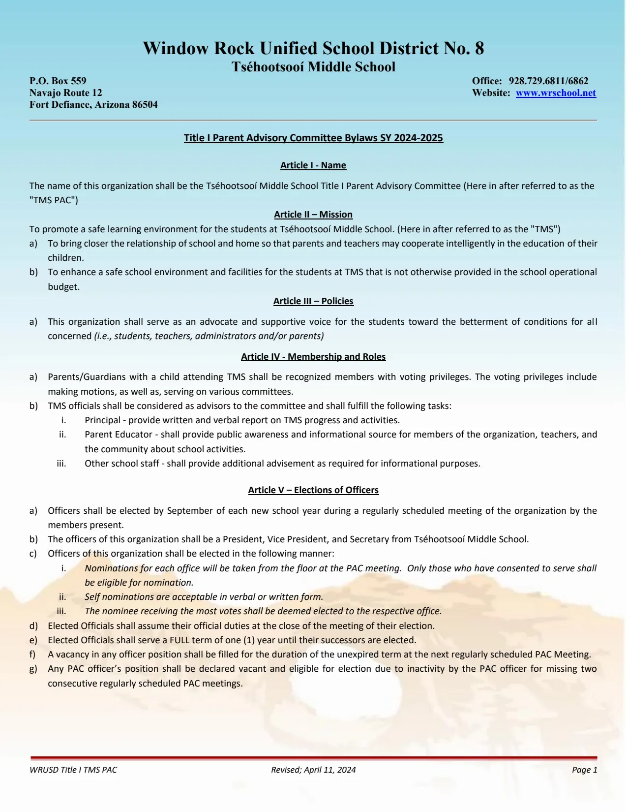 TMS_Title_I_PAC_Bylaws_2024-2025_-_Copy (PDF)