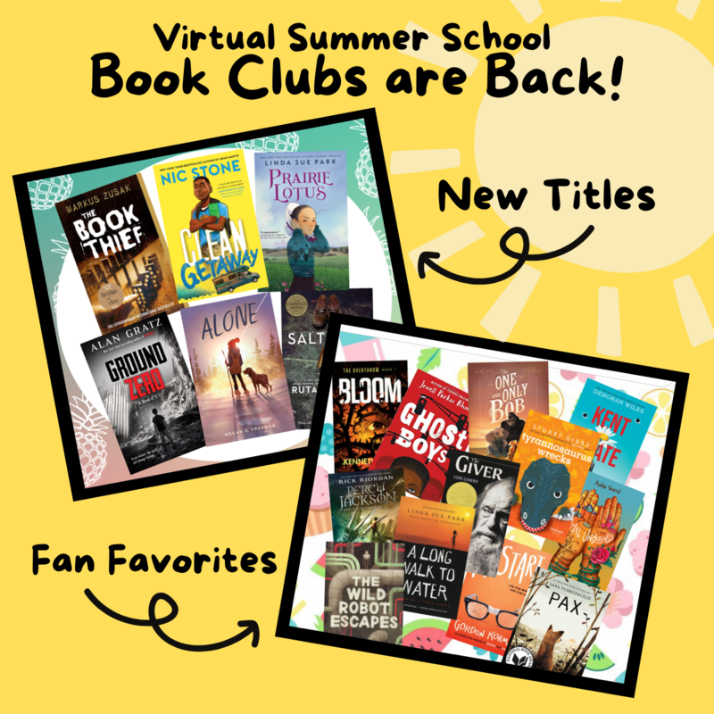 sign up for summer book club graphic