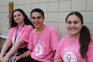 The fans are all Pinked Out!