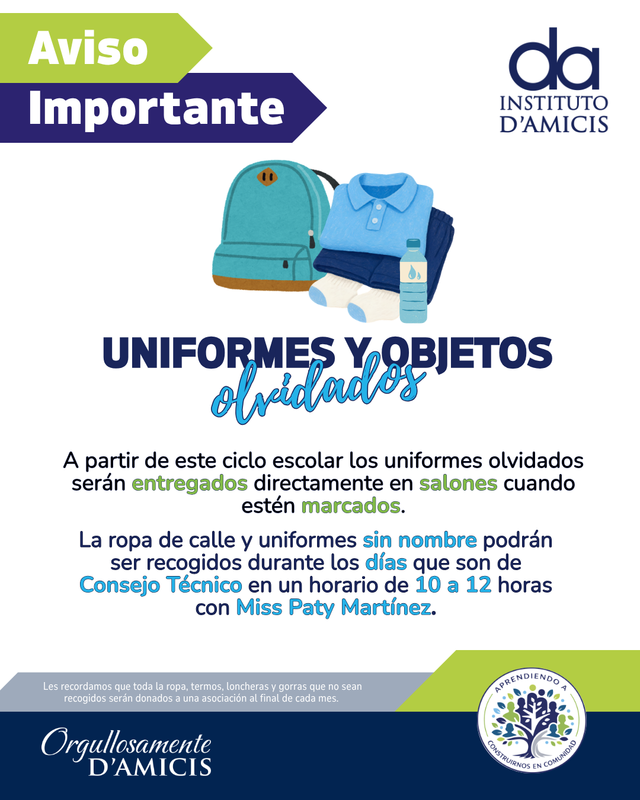 RECORDATORIO: Este viernes 30 de octubre de 10:00 a 12:00 horas Featured Photo