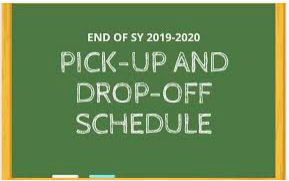 Drop off & Pick Up Procedures and Schedule June 3 & 4 Featured Photo