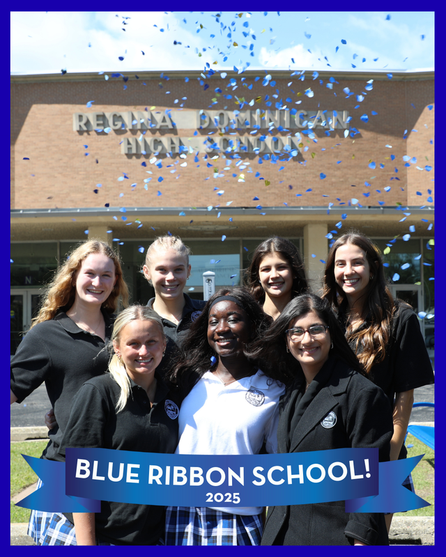 Regina Dominican High School Celebrates National Blue Ribbon Distinction Featured Photo