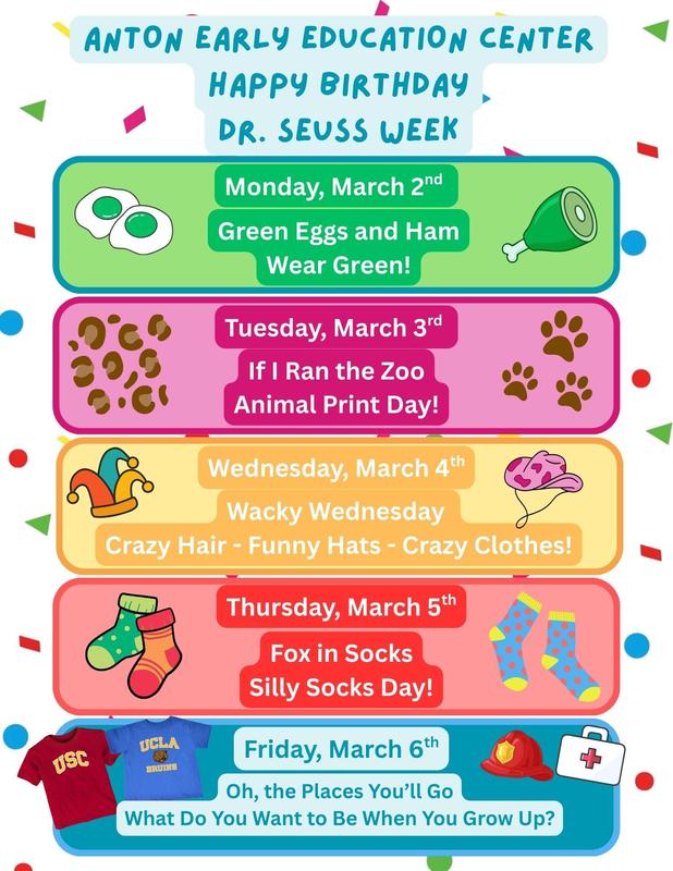 Dr. Seuss Week