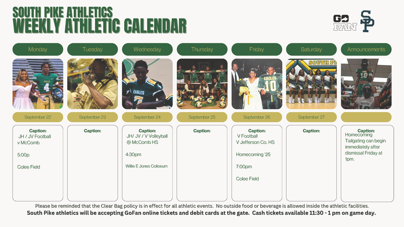 sphs weekly update